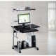 Techly Scrivania per Computer Compatta Multifunzione, Nero Lucido (ICA-TB 7800BK) 6