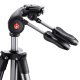 Manfrotto MKCOMPACTADV-BK treppiede Fotocamere digitali/film 3 gamba/gambe Nero 8