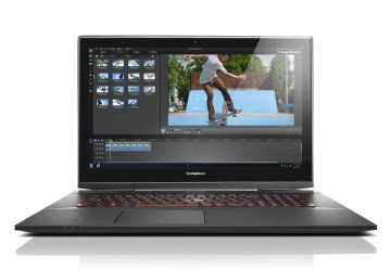 Lenovo IdeaPad Y70-70 Intel® Core™ i7 i7-4710HQ Computer portatile 43,9 cm (17.3") Touch screen Full HD 8 GB DDR3L-SDRAM 1 TB Hard Disk Ibrido NVIDIA® GeForce® GTX 860M Windows 8.1 Nero, Metallico