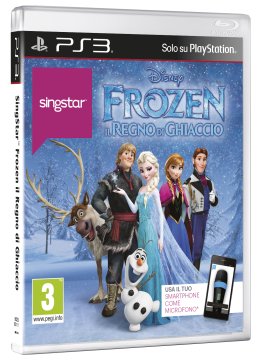 Sony SingStar Frozen: Il Regno di Ghiaccio, PS3, ITA Standard PlayStation 3