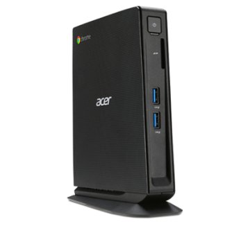 Acer Chromebox CXI Intel® Celeron® 2957U 4 GB DDR3L-SDRAM 16 GB SSD ChromeOS Mini PC Nero