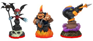 Activision Skylanders Trap Team - Triple Pack : Cobra Cadabra + Bat Spin + Hog Wild Fryno