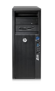 HP 420 Famiglia Intel® Xeon® E5 E5-1620V2 16 GB DDR3-SDRAM 2 TB HDD Windows 7 Professional Mini Tower Stazione di lavoro Nero