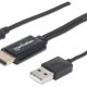 Manhattan 151498 cavo e adattatore video 1,5 m HDMI tipo A (Standard) Micro-USB Tipo B Nero 2