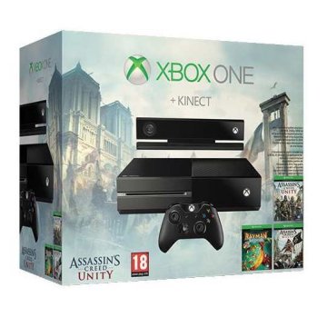 Microsoft 500GB Xbox One Bundle Wi-Fi Nero