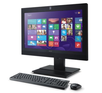 Acer Veriton 2660G Intel® Core™ i3 i3-4150T 49,5 cm (19.5") 1600 x 900 Pixel PC All-in-one 4 GB DDR3-SDRAM 500 GB HDD Windows 7 Professional Nero