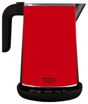 Hotpoint WK 24E AR0 bollitore elettrico 1,7 L 2400 W Nero, Rosso