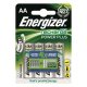 Energizer 7638900249101 batteria per uso domestico Batteria ricaricabile Stilo AA Nichel-Metallo Idruro (NiMH) 2