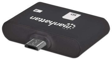 Manhattan 406208 lettore di schede USB 2.0 Nero