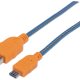 Manhattan 394024 cavo USB USB 2.0 1 m USB A Micro-USB B Blu 2