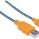 Manhattan 394024 cavo USB USB 2.0 1 m USB A Micro-USB B Blu 3