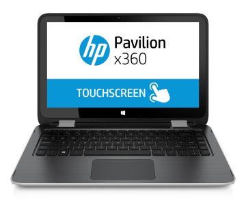 HP Pavilion x360 13-a002nl Intel® Core™ i3 i3-4030U Ibrido (2 in 1) 33,8 cm (13.3") HD 4 GB DDR3L-SDRAM 500 GB HDD Windows 8.1 Argento