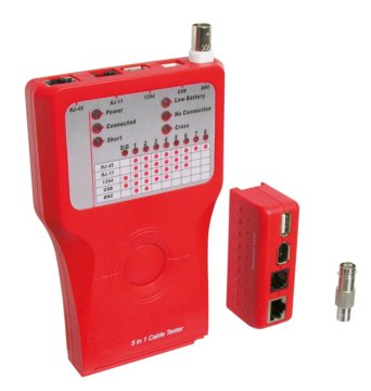 Goobay 68858 tester per cavo di rete Rosso