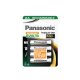 Panasonic NiMH Mignon AA 2450mAh Stilo AA Nichel-Metallo Idruro (NiMH) 2