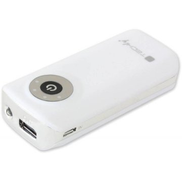 Techly Carica Batterie Power Bank per Smartphone 4000mAh USB (I-CHARGE-4000TY)