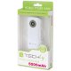 Techly Carica Batterie Power Bank per Smartphone 5200mAh USB (I-CHARGE-5200TY) 5