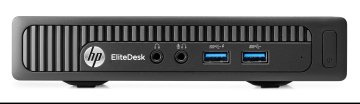 HP EliteDesk 705 G1 Mini AMD PRO A4 PRO A4-7350B 4 GB DDR3-SDRAM 500 GB HDD Windows 7 Professional USFF Mini PC Nero