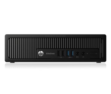 HP EliteDesk 800 G1 Intel® Core™ i5 i5-4590S 4 GB DDR3-SDRAM 500 GB HDD Windows 7 Professional SFF PC Nero