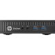 HP EliteDesk 800 G1 Intel® Core™ i7 i7-4785T 8 GB DDR3-SDRAM 128 GB SSD Windows 7 Professional Mini Tower Mini PC Nero 8