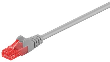 Goobay 68429 cavo di rete Grigio 7,5 m Cat6 U/UTP (UTP)