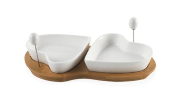 BRANDANI 55321 piatto piano Altro Porcellana Bianco 2 pz
