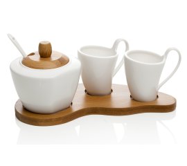BRANDANI 55632 tazza Bianco, Legno 1 pz