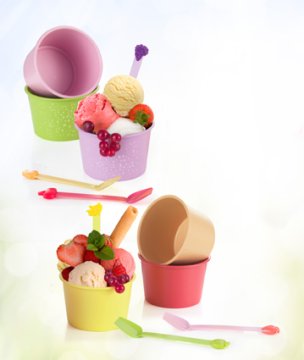 BRANDANI 56189 tazza Multicolore 6 pz