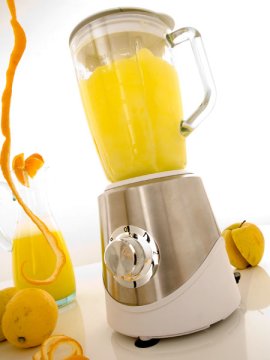 BRANDANI 57066 frullatore Frullatore da tavolo Acciaio inox, Bianco