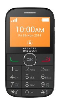 Alcatel 2004C 6,1 cm (2.4") 89 g Nero
