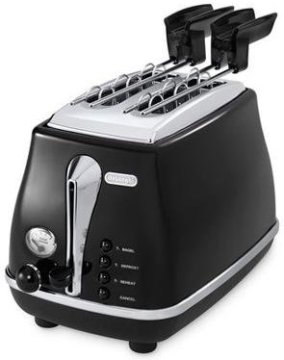 De’Longhi CTO 2203.BK tostapane 2 fetta/e 900 W Nero