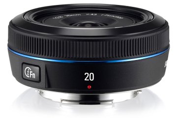 Samsung 20mm F2.8 i-Function MILC Obiettivo ampio Nero