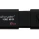 Kingston Technology DataTraveler 100 G3 unità flash USB 8 GB USB tipo A 3.2 Gen 1 (3.1 Gen 1) Nero 5