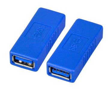 EFB Elektronik EB545 adattatore per inversione del genere dei cavi USB 3.0 A Blu