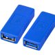 EFB Elektronik EB545 adattatore per inversione del genere dei cavi USB 3.0 A Blu 2