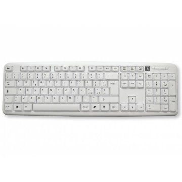 Techly IDATA 955-BIANCO tastiera Universale PS/2 QWERTY Italiano Bianco