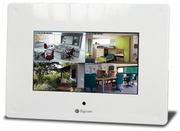 Digicom 8E4383 monitor di sorveglianza 17,8 cm (7") 800 x 480 Pixel