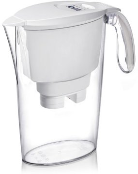 Laica J703 Filtraggio acqua Caraffa filtrante 2,25 L Trasparente, Bianco
