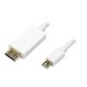 LogiLink CV0056 cavo e adattatore video 2 m HDMI mini DisplayPort Bianco 2