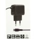 SBS TATRAVUSBMIC2A Caricabatterie per dispositivi mobili Smartphone, Tablet, Telefono Nero AC Interno 3
