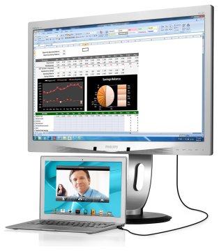 Philips Brilliance Monitor LCD con retr. LED 231P4QUPES/00