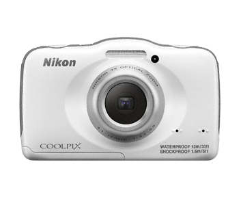 Nikon COOLPIX S32 1/3.1" Fotocamera compatta 13,2 MP CMOS 4160 x 3120 Pixel Bianco