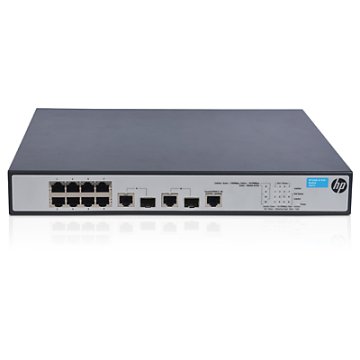 HPE 1910-8 -PoE+ Gestito Fast Ethernet (10/100) Supporto Power over Ethernet (PoE) Nero