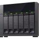 QNAP TS-651 server NAS e di archiviazione Tower Intel® Celeron® 1 GB DDR3L 0 TB QNAP Turbo System Nero 4