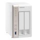 QNAP TS-251 server NAS e di archiviazione Tower Intel® Celeron® 1 GB DDR3L QNAP Turbo System Bianco 12