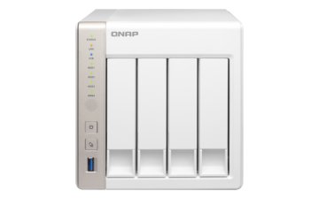 QNAP TS-451-4G server NAS e di archiviazione Tower Intel® Celeron® 4 GB DDR3 QNAP Turbo System Grigio, Argento