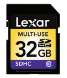 Lexar SDHC 32GB Classe 10