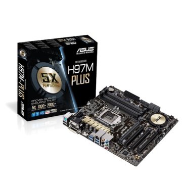 ASUS H97M-PLUS Intel® H97 LGA 1150 (Socket H3) micro ATX