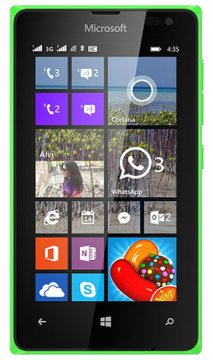 Microsoft Lumia 532 10,2 cm (4") Doppia SIM Windows Phone 8.1 3G Micro-USB B 1 GB 8 GB 1560 mAh Verde
