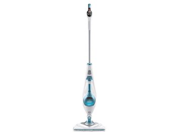 Nero & Decker FSMH1621D Pulitore a vapore Pulitore a vapore portatile 0,35 L 1600 W Blu, Bianco