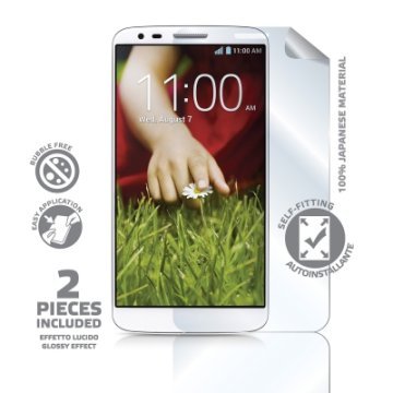 Celly SBF365 protezione per lo schermo e il retro dei telefoni cellulari LG 2 pz
